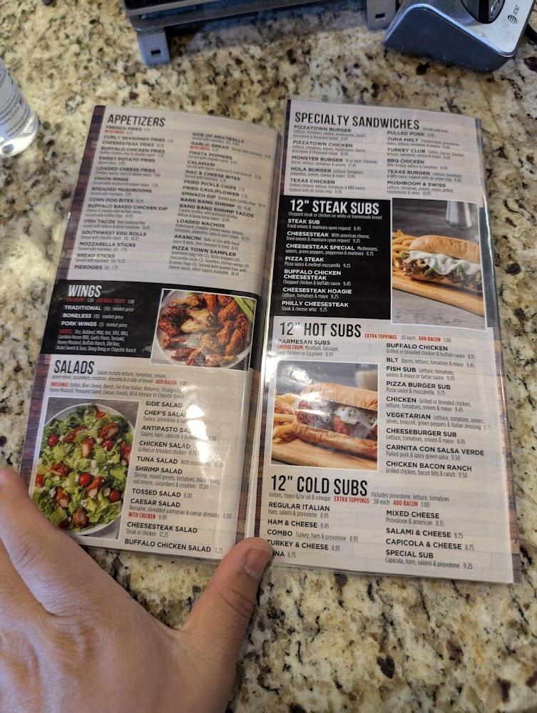 PizzAtown Menu image 1