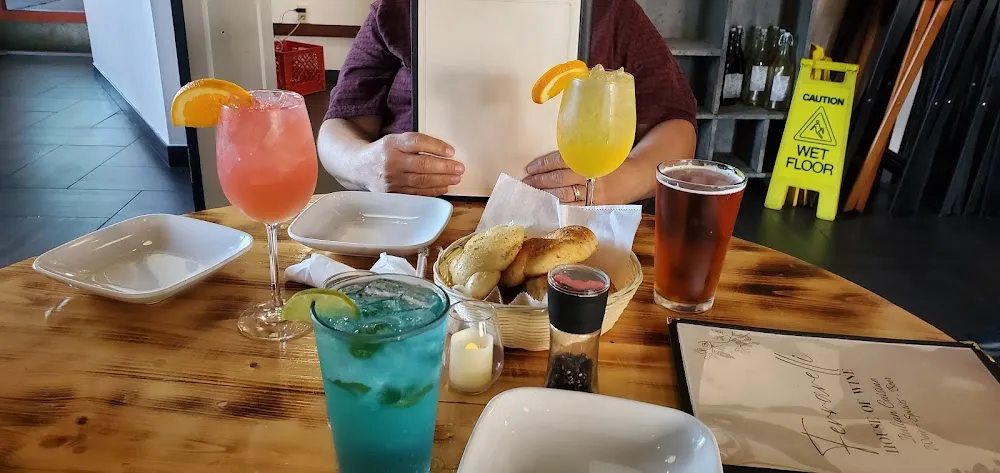 Multiple Drinks and Garlic Knots